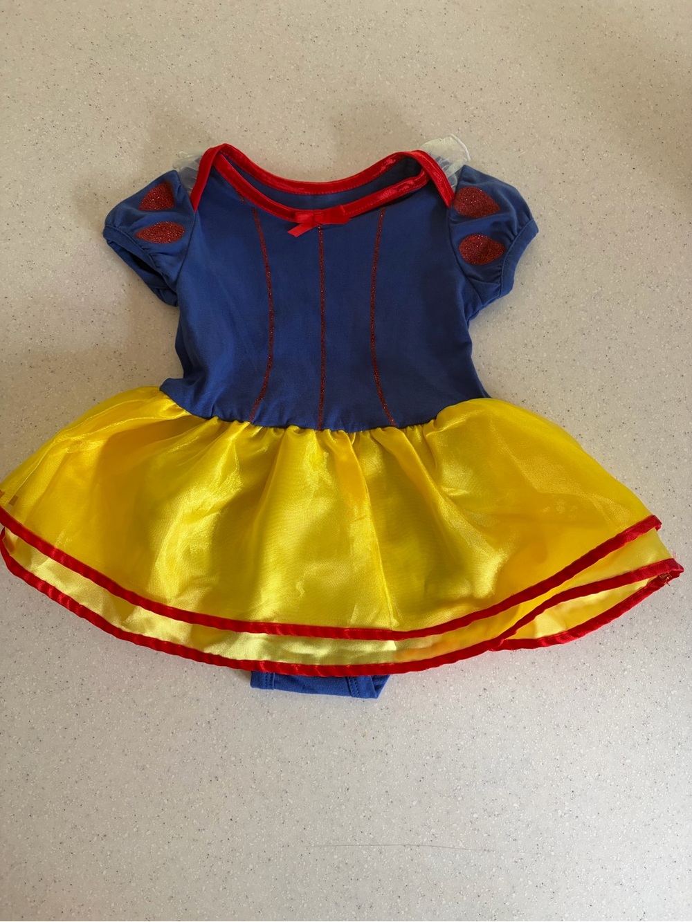 Disney Snow White Princess Costume Dress One Piece for Baby Girl 12M